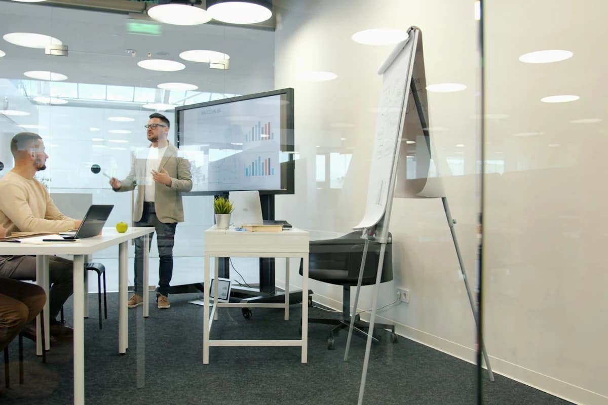 IA texte en vidéo pour les présentations d'entreprise et les vidéos de communication professionnelle